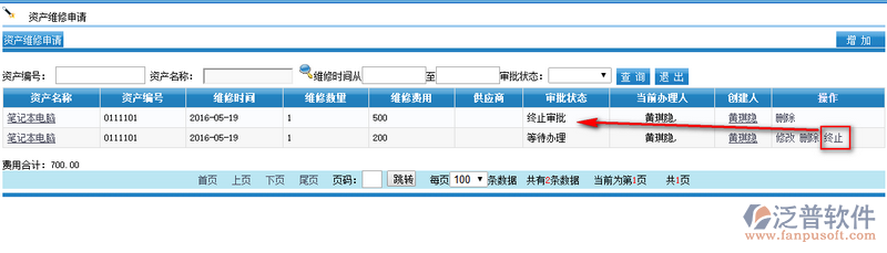 如何進(jìn)行資產(chǎn)維修申請(qǐng)