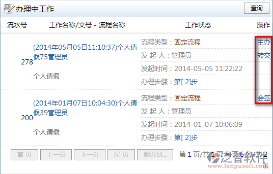 工作流程使用說明