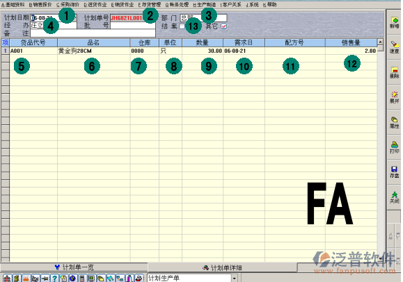 主生產(chǎn)計劃管理