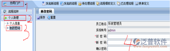項(xiàng)目管理系統(tǒng)登錄及密碼修改