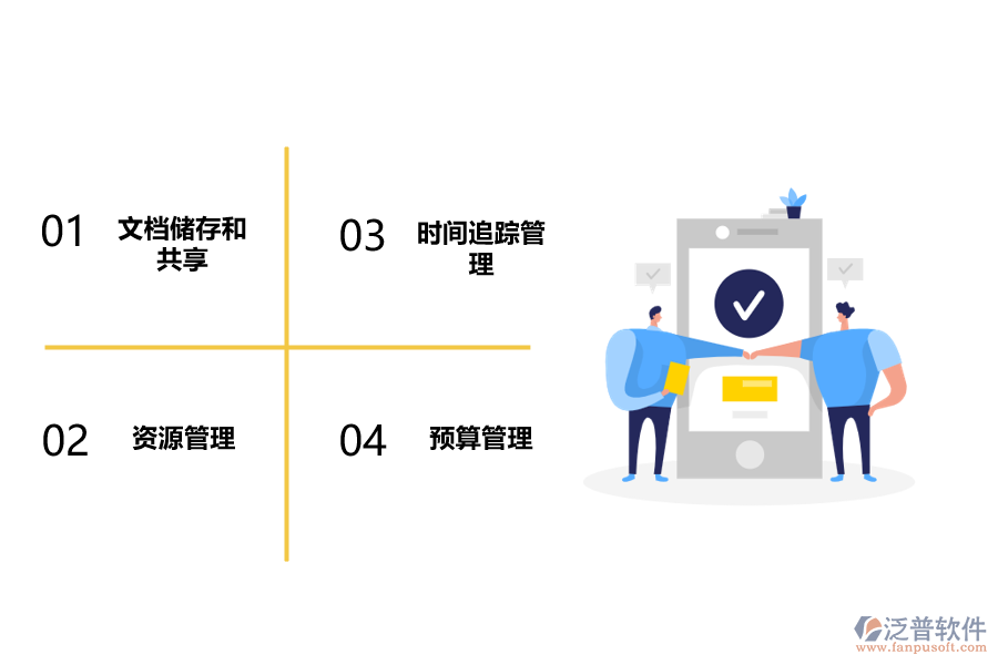 泛普項目管理功能