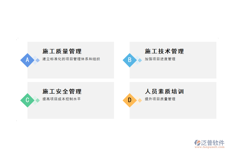 泛普工程項目管理軟件優(yōu)勢