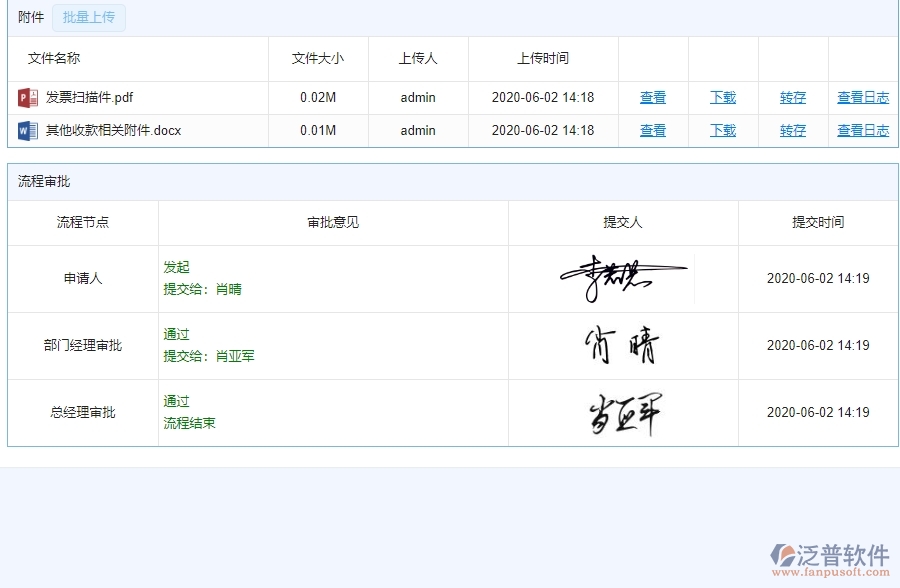 四、泛普軟件-弱電工程系統(tǒng)在其他收款單管理中的應(yīng)用場景
