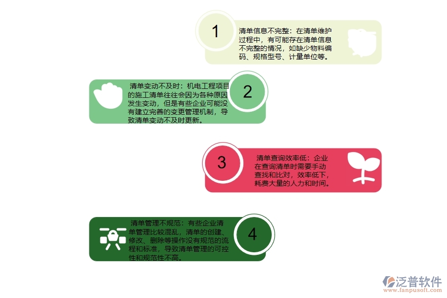 機電工程企業(yè)在施工清單維護查詢過程中存在的問題有哪些