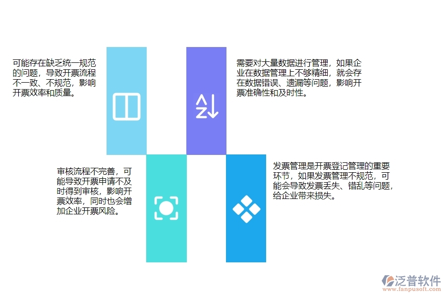 一、使用泛普軟件-幕墻工程系統(tǒng)前，企業(yè)在開票登記管理時(shí)的問題