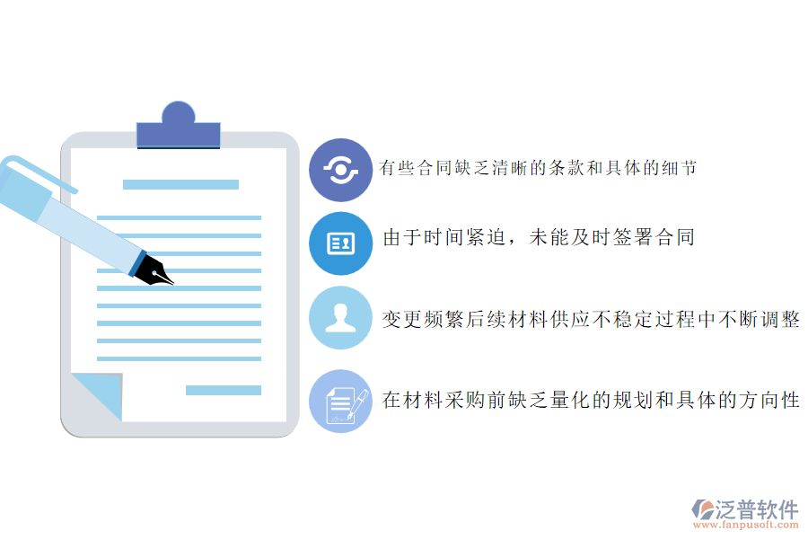 在搞園林工程項(xiàng)目施工的公司中材料合同管理中常見(jiàn)的問(wèn)題