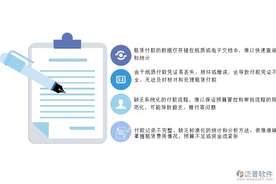 、幕墻工程公司沒有使用系統(tǒng)時在租賃付款方面遇到的問題有哪些