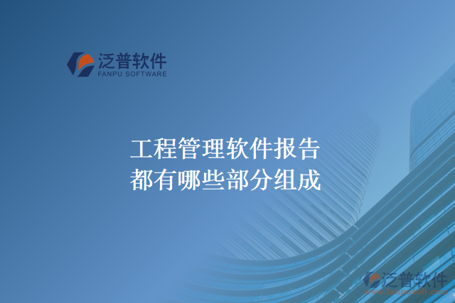 工程管理軟件報告都有哪些部分組成