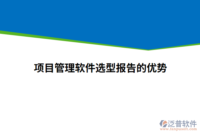 項(xiàng)目管理軟件選型報(bào)告的優(yōu)勢