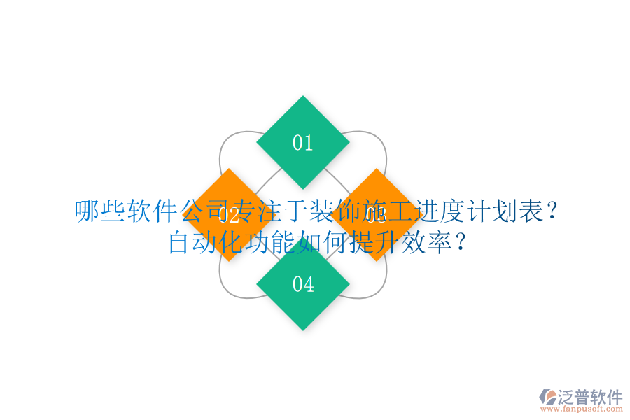 哪些軟件公司專注于裝飾施工進度計劃表？自動化功能如何提升效率？