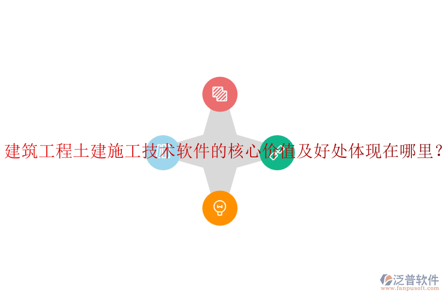 建筑工程土建施工技術(shù)軟件的核心價(jià)值及好處體現(xiàn)在哪里？