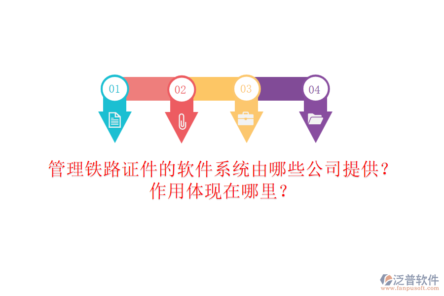 管理鐵路證件的軟件系統(tǒng)由哪些公司提供？作用體現(xiàn)在哪里？
