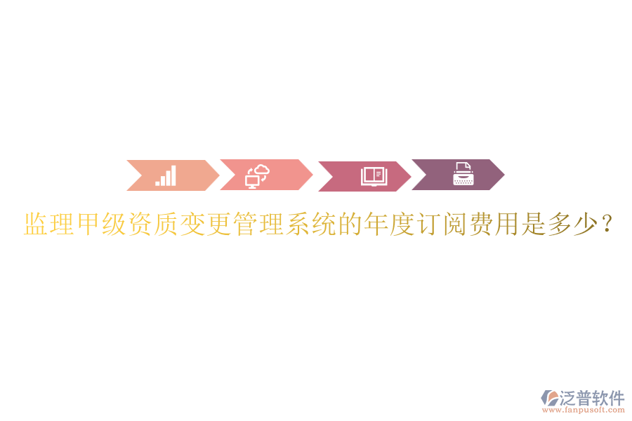 監(jiān)理甲級資質(zhì)變更管理系統(tǒng)的年度訂閱費用是多少？
