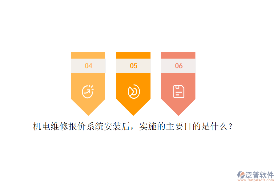 機電維修報價系統(tǒng)安裝后，實施的主要目的是什么？