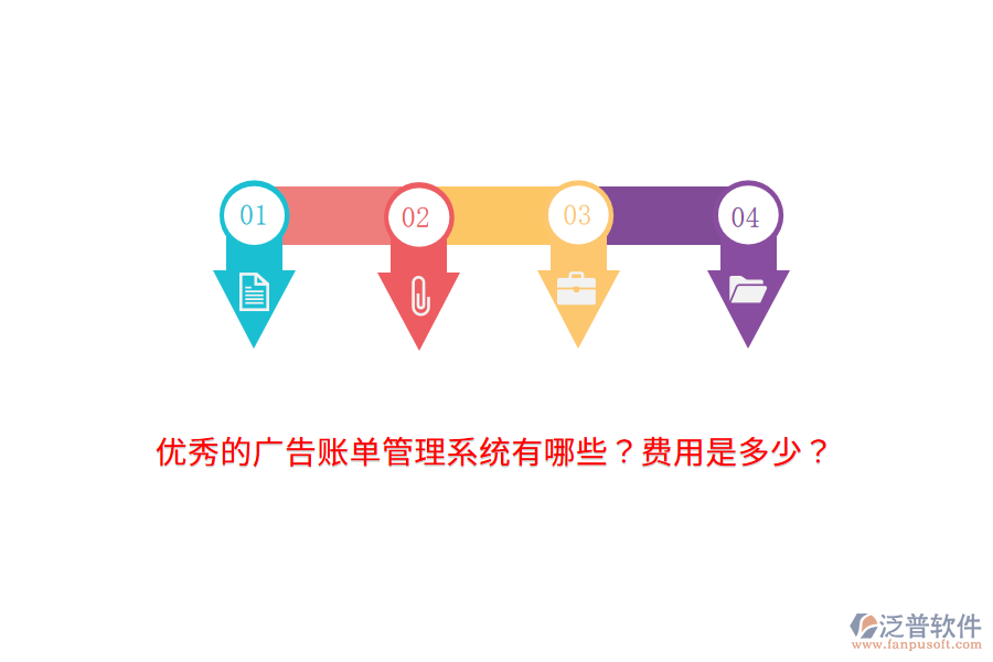　　優(yōu)秀的廣告賬單管理系統(tǒng)及其費(fèi)用概述  　　在廣告行業(yè)中，一款優(yōu)秀的廣告賬單管理系統(tǒng)對(duì)于提升財(cái)務(wù)管理效率、確保數(shù)據(jù)準(zhǔn)確性和透明度至關(guān)重要。目前市場(chǎng)上存在多款功能全面、性能穩(wěn)定的廣告賬單管理系統(tǒng)，其中泛普軟件憑借其獨(dú)特優(yōu)勢(shì)備受關(guān)注。  　　一、優(yōu)秀的廣告賬單管理系統(tǒng)推薦  　　1. 泛普軟件：  　　功能特點(diǎn)：泛普軟件在廣告賬單管理方面表現(xiàn)出色，其系統(tǒng)支持報(bào)賬信息的詳細(xì)記錄、文檔上傳與關(guān)聯(lián)、費(fèi)用分類與統(tǒng)計(jì)分析以及審批流程與通知提醒等功能。這些功能不僅提高了項(xiàng)目報(bào)賬的準(zhǔn)確性和透明度，還極大地簡(jiǎn)化了財(cái)務(wù)審批流程，降低了經(jīng)營(yíng)風(fēng)險(xiǎn)。  　　用戶體驗(yàn)：系統(tǒng)界面友好，操作簡(jiǎn)單，用戶無(wú)需復(fù)雜的培訓(xùn)即可快速上手。同時(shí)，泛普軟件還提供了良好的技術(shù)支持和售后服務(wù)，確保用戶在使用過(guò)程中遇到問(wèn)題能夠及時(shí)解決。  　　- 安全性與穩(wěn)定性：泛普軟件在數(shù)據(jù)安全和系統(tǒng)穩(wěn)定性方面表現(xiàn)出色，采用先進(jìn)的數(shù)據(jù)加密技術(shù)和安全防護(hù)措施，確保用戶數(shù)據(jù)的安全無(wú)憂。  　　其他優(yōu)秀系統(tǒng)：  　　除了泛普軟件外，市場(chǎng)上還有M-Files、Nuxeo等品牌在廣告賬單管理系統(tǒng)領(lǐng)域也表現(xiàn)出色。這些系統(tǒng)同樣具備豐富的功能和良好的用戶體驗(yàn)，但具體選擇還需根據(jù)廣告公司的實(shí)際需求、預(yù)算以及系統(tǒng)的易用性等因素進(jìn)行綜合考慮。  　　二、泛普軟件廣告賬單管理系統(tǒng)的費(fèi)用分析  　　關(guān)于泛普軟件廣告賬單管理系統(tǒng)的費(fèi)用，由于軟件價(jià)格通常受多種因素影響(如系統(tǒng)規(guī)模、功能模塊、用戶規(guī)模、技術(shù)支持與培訓(xùn)等)，因此無(wú)法給出具體的價(jià)格數(shù)字。但一般來(lái)說(shuō)，泛普軟件的費(fèi)用相對(duì)合理，能夠滿足不同規(guī)模廣告公司的需求。  　　具體而言，泛普軟件的費(fèi)用可能包括基礎(chǔ)軟件費(fèi)用、定制化開(kāi)發(fā)費(fèi)用(如有特殊需求)、技術(shù)支持與培訓(xùn)費(fèi)用等。用戶可以根據(jù)自身需求選擇相應(yīng)的功能模塊和服務(wù)，并與泛普軟件的銷售團(tuán)隊(duì)進(jìn)行具體協(xié)商以確定最終價(jià)格。  　　此外，許多軟件提供商還會(huì)提供免費(fèi)試用期，用戶可以在試用期內(nèi)評(píng)估系統(tǒng)性能后再?zèng)Q定是否購(gòu)買。因此，建議廣告公司在選擇廣告賬單管理系統(tǒng)時(shí)，先了解并試用相關(guān)系統(tǒng)，再根據(jù)自身需求和預(yù)算做出決策。