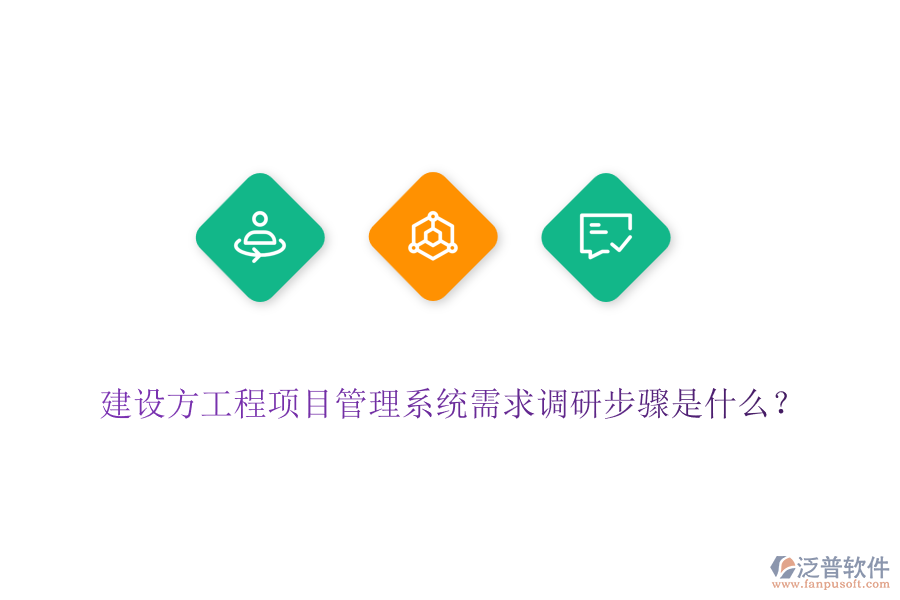 建設(shè)方工程項目管理系統(tǒng)需求調(diào)研步驟是什么？