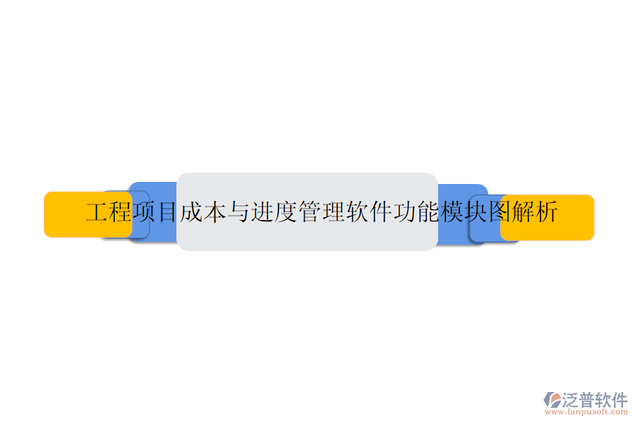 工程項目成本與進度管理軟件功能模塊圖解析