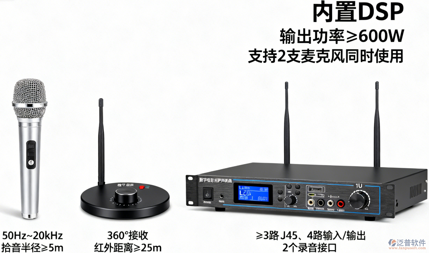 會議設(shè)備：話筒、指向麥與錄制面板詳解