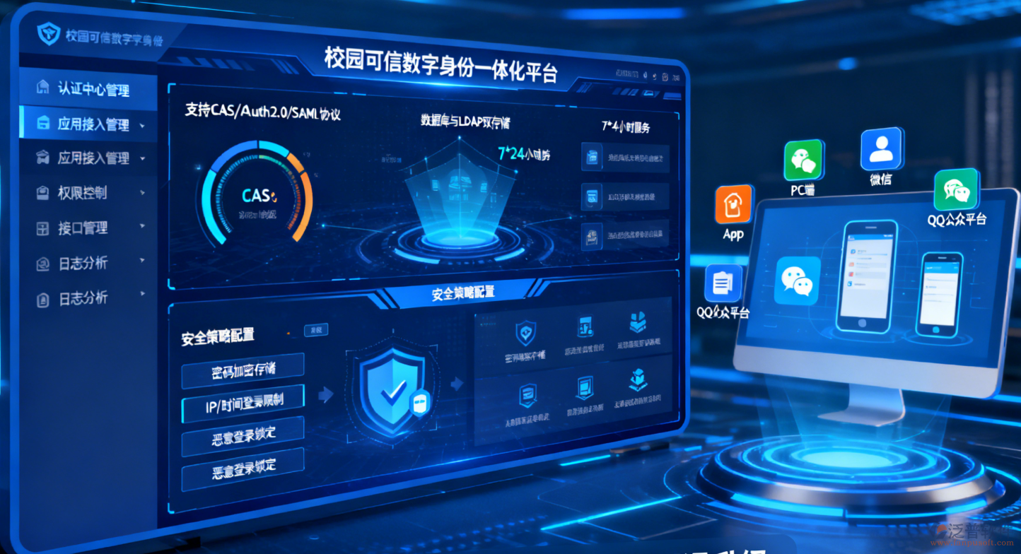 校園一體化平臺身份與授權一體化管理平臺