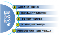 移動OA系統(tǒng)的即時通信有哪些好處呢？